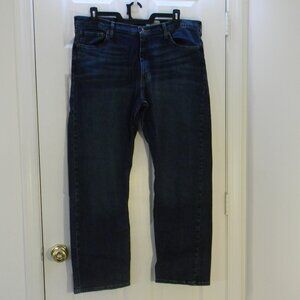 Wrangler Classic Relaxed Fit 5 Pocket Jeans Dark Wash EUC 38 x 32